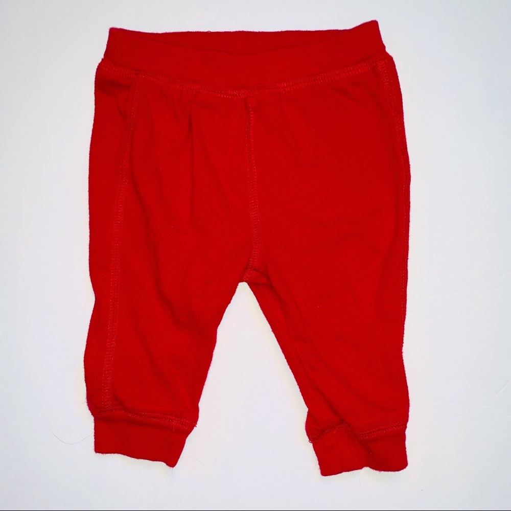 PLACE Red Pants 0-3 Months 10/$10